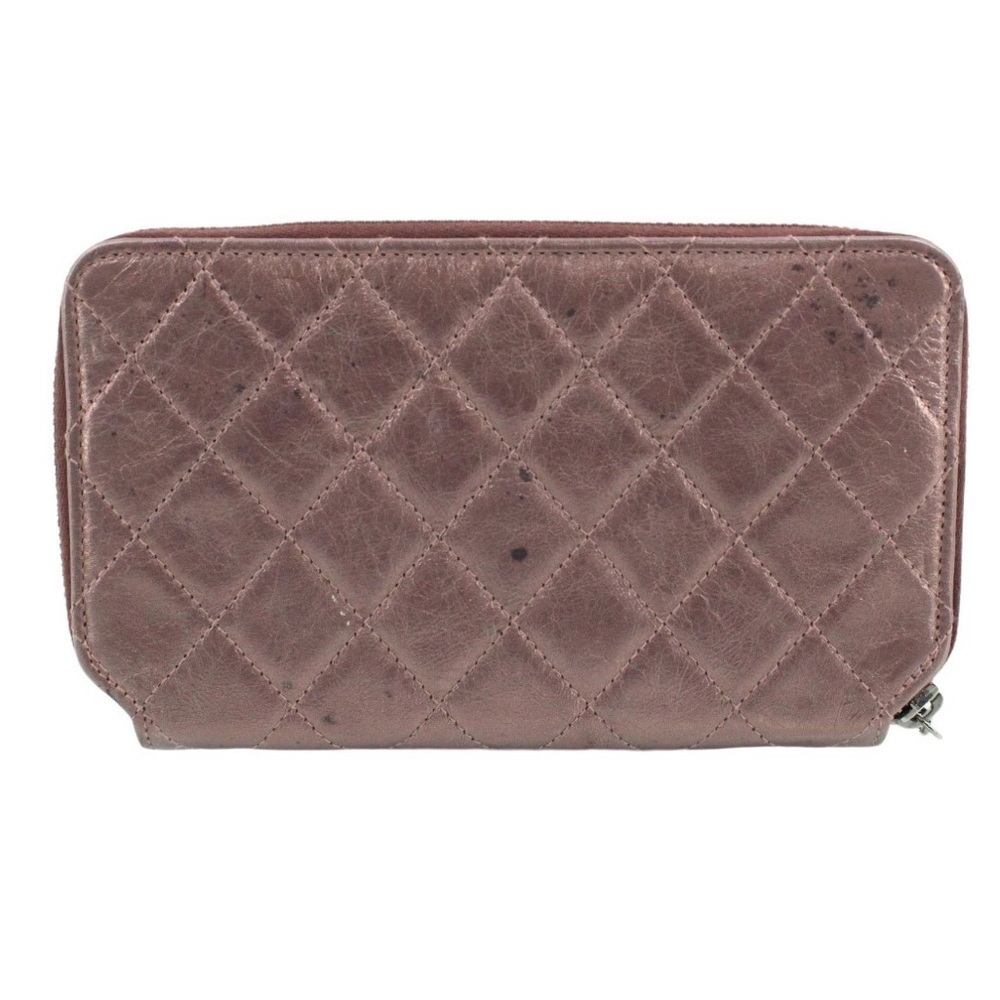 Chanel Long Zippy Wallet w COA - Picture 3 of 5